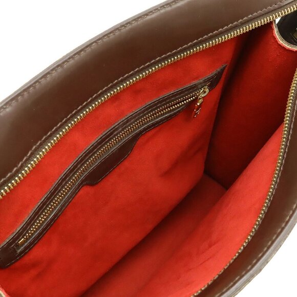 LOUIS VUITTON Authentic Brown Damier Tote Bag - Picture 7 of 10